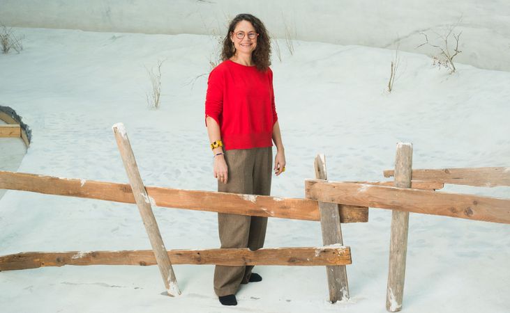 Alexandra Könz, Museumsleitung Bourbaki Panorama Alexandra Könz, Museumsleitung Bourbaki Panorama (Foto: Julia Jeker, Sofia Grütter, Luka Trifkovic, Taiyo Onorato, BA Camera Arts / HSLU Design Film Kunst)